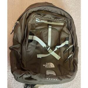 The North Face Recon Backpack Laptop Travel Hiking Daypack Olive Green